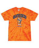 Spalding Tie-Dye T-Shirt (Orange or Royal)