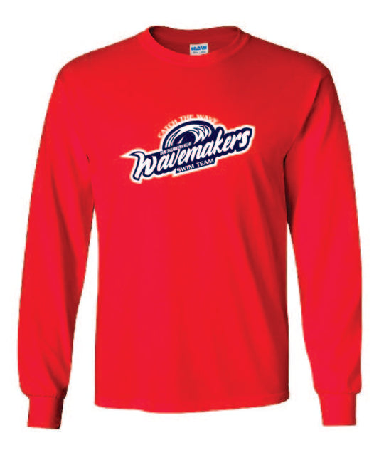 Wavemaker Long Sleeve Cotton T-Shirt