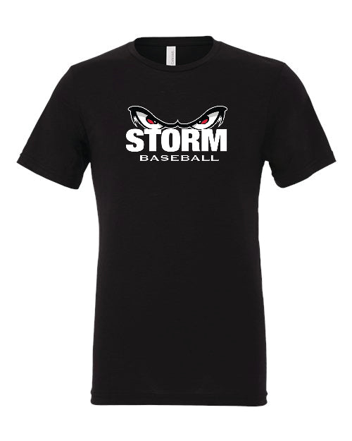 SS Storm Baseball Bella Triblend Short Sleeve T-Shirt