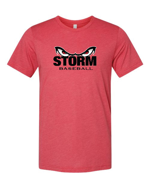 SS Storm Baseball Bella Triblend Short Sleeve T-Shirt