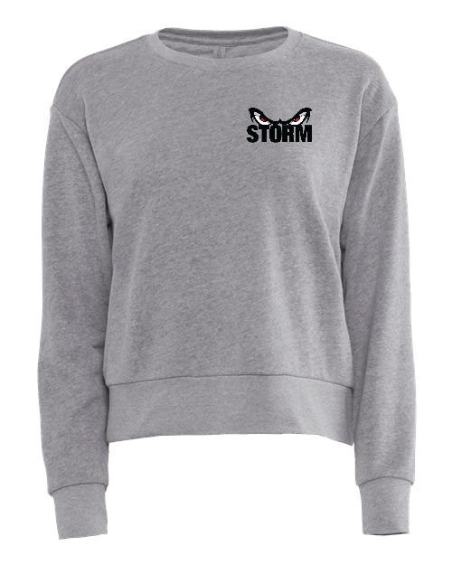 SS Storm Baseball Next Level Cropped Sweatshirt