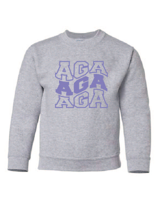 AGA Gildan Fleece Crewneck (Youth and Adult)