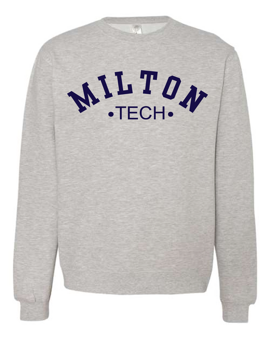 Milton Theatre Classic Sweatshirt (Embroidered Applique - Tech)