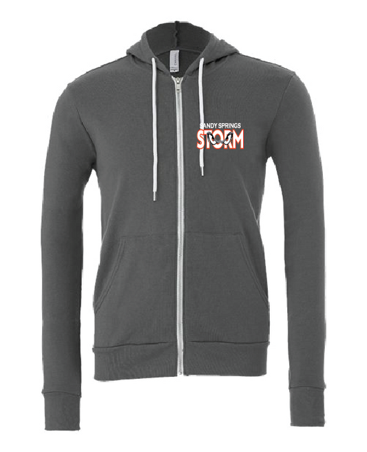 SS Storm Bella Sponge Full Zip Fleece Hooded Sweatshirt