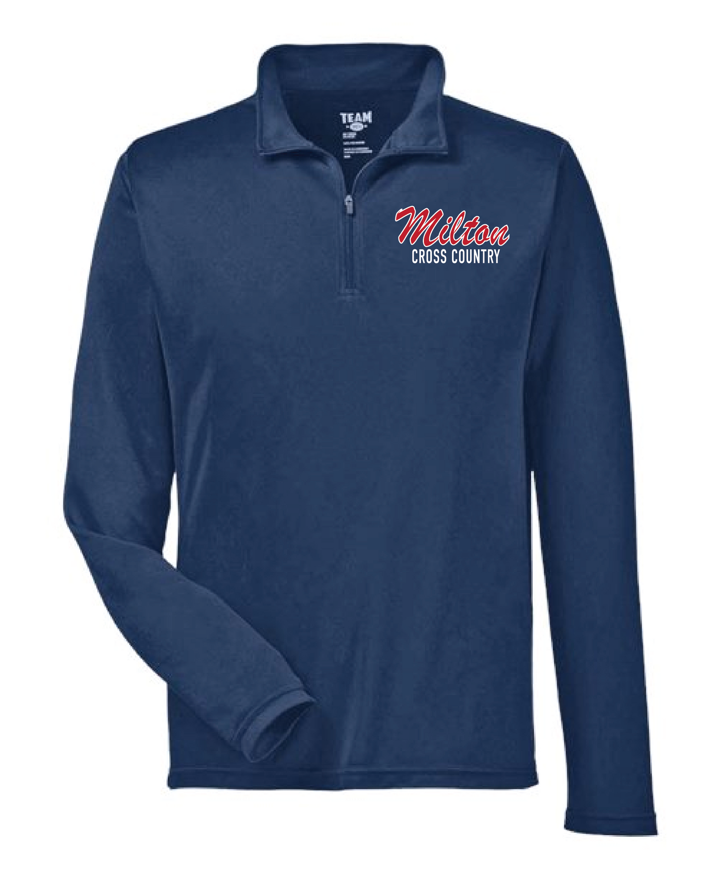 Milton Cross Country 1/4 Performance Pullover (Embroidered)