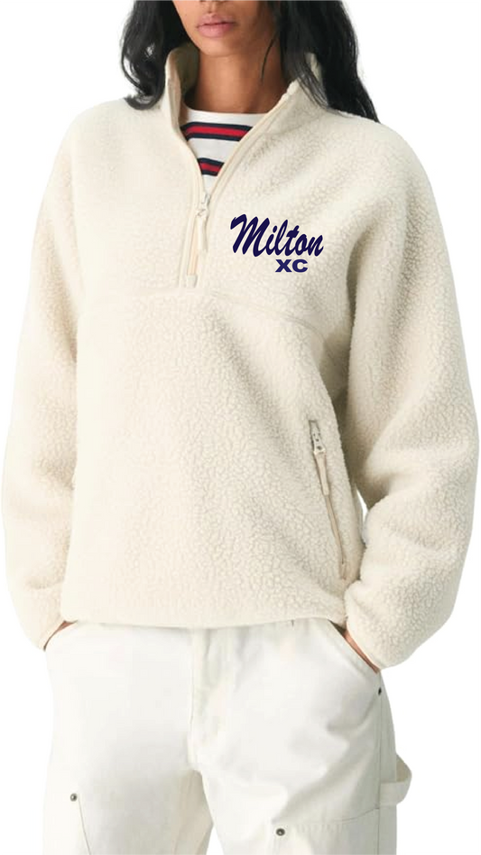 Milton Cross Country 1/4 Zip Fleece (Embroidered)