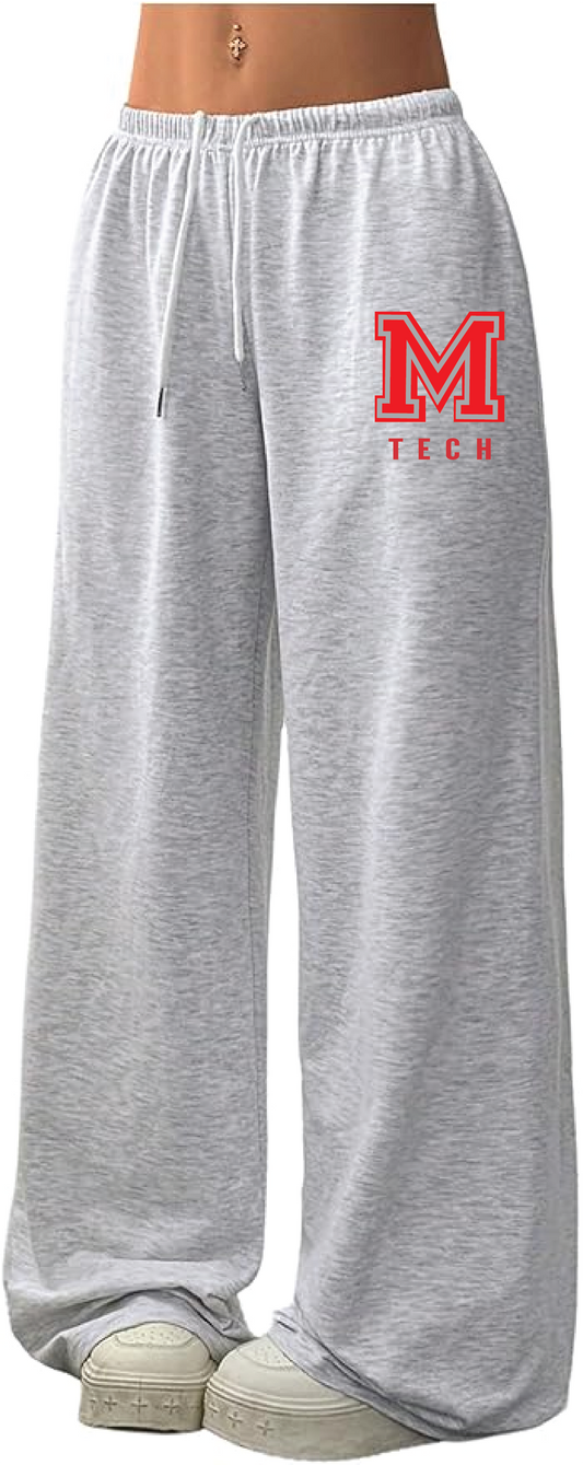 Milton Theatre Ladies Wide Leg Tech Pants (Printed)