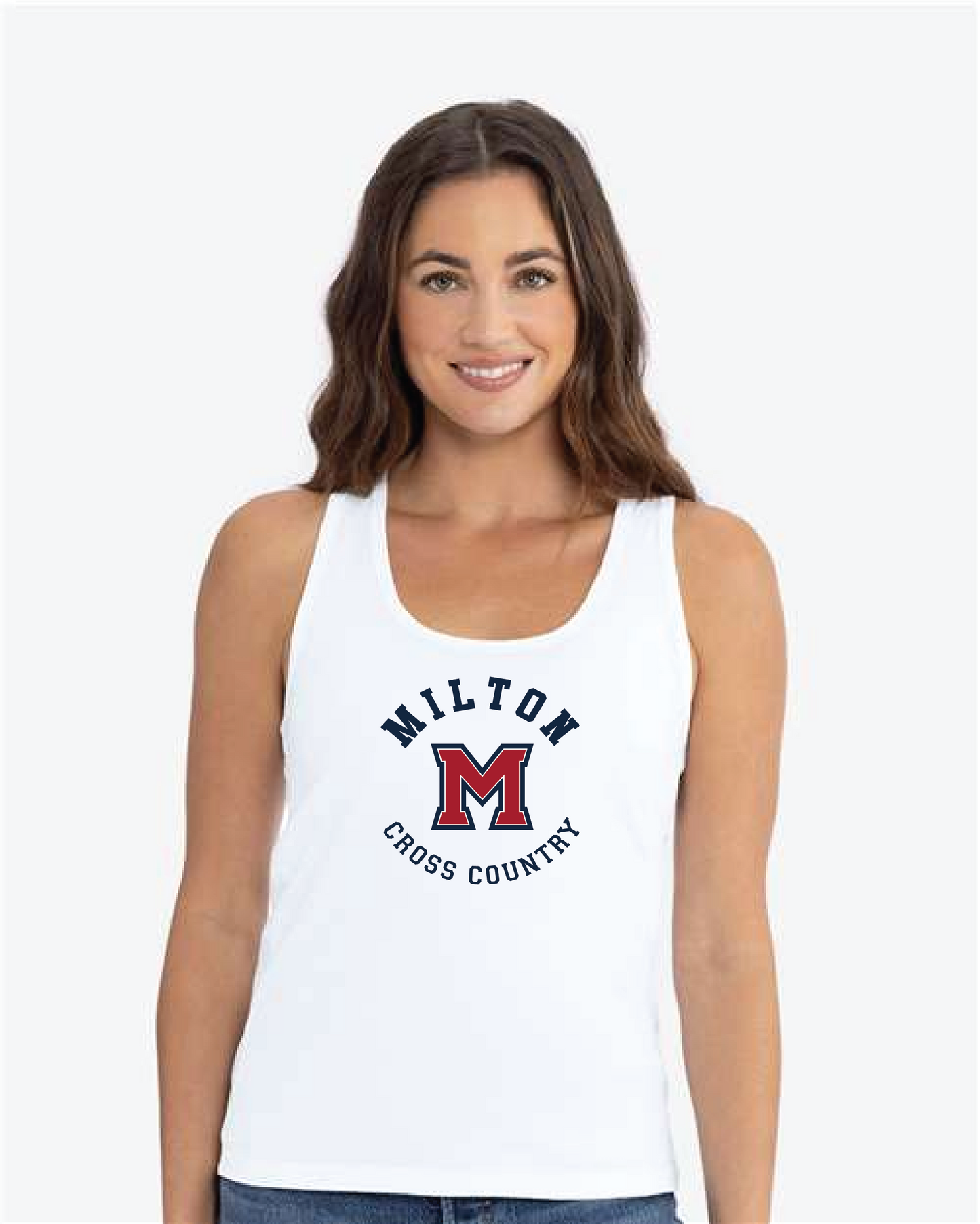 Milton Cross Country Ladies Next Level Tank