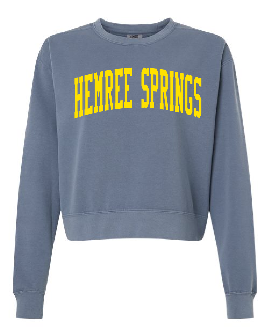 Hembree Springs Comfort Colors  Crop Sweatshirt