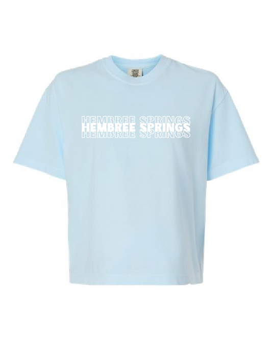 Hembree Springs Comfort Colors Boxy T
