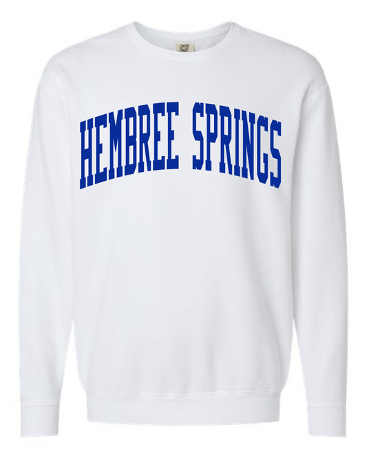 Hembree Springs Comfort Colors Lightweight Sweatshirt