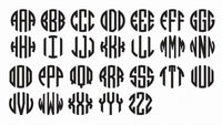 Circle Block Font