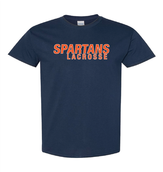 North Springs Lacrosse  TriBlend T-Shirt (Navy, Grey, or White)