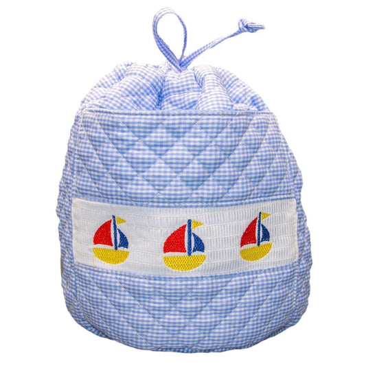 Monogrammed Sailboat Ditty