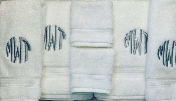 Monogrammed Towel Set (3 Pieces)