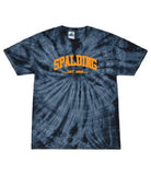 Spalding Tie-Dye T-Shirt (Navy or Orange)
